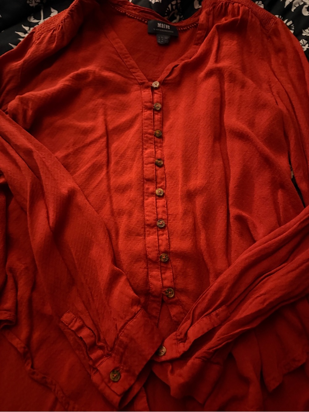 Anthropologie Maeve Crescent Street Blouse - Picture 2 of 4